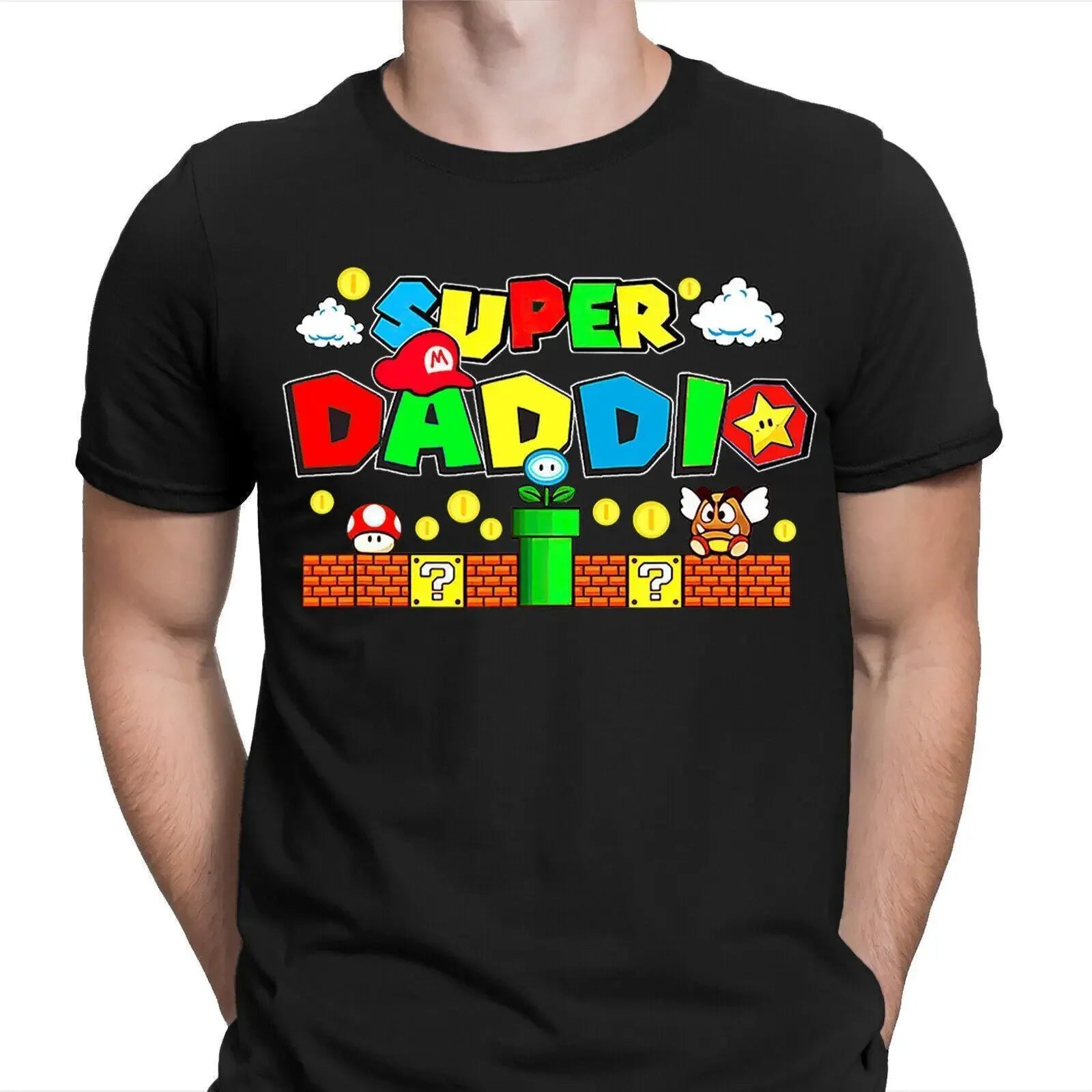 Super Daddio Vaderdag Nieuwigheid Verjaardag Shirts Cadeau voor papa, herencadeau