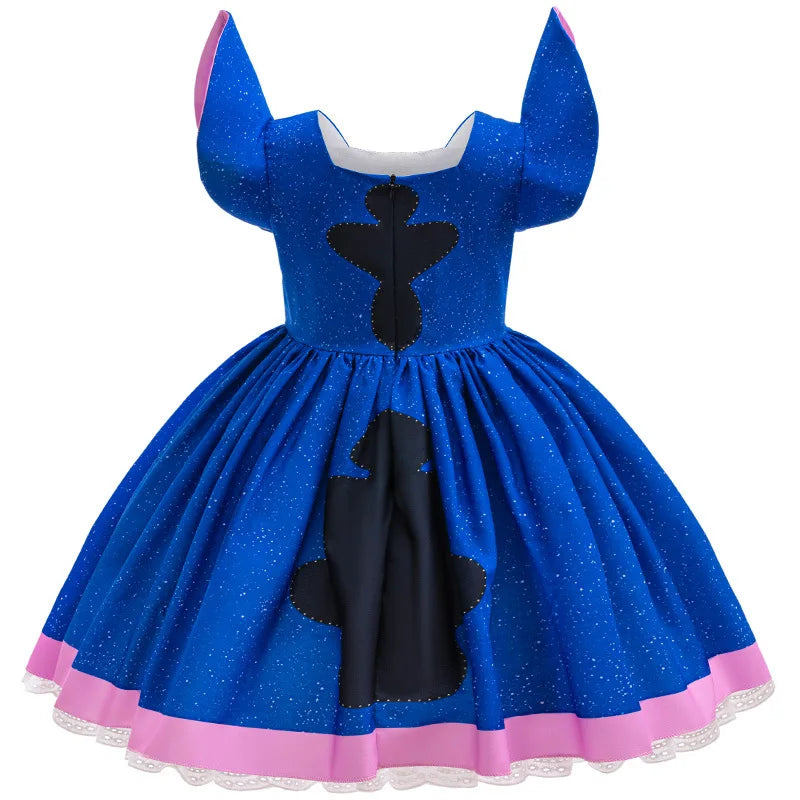 Disney 2025 Lilo & Stitch film geïnspireerd rollenspel kostuum Stitch Dress Ohana 626, experiment prinses japon Halloween meisjes cosplay