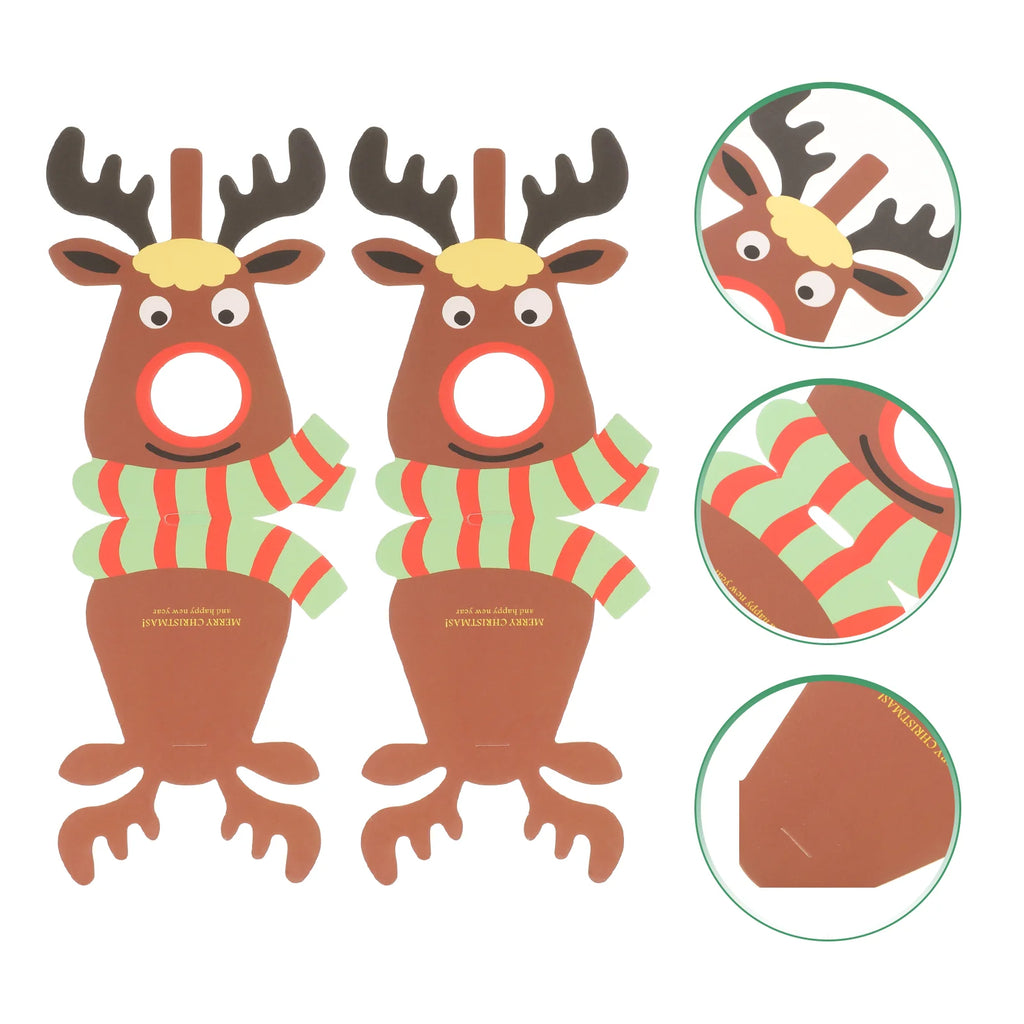 25-delige kerstlolly's snoep feestartikelen rendieren houder kerstversiering