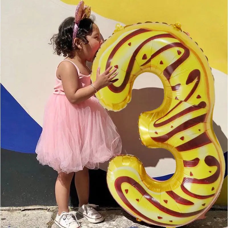 40Inch Foil Birthday Balloons 0-9 Helium Number Balloon Happy Birthday Wedding Party Decorations Shower Large Figures Globos