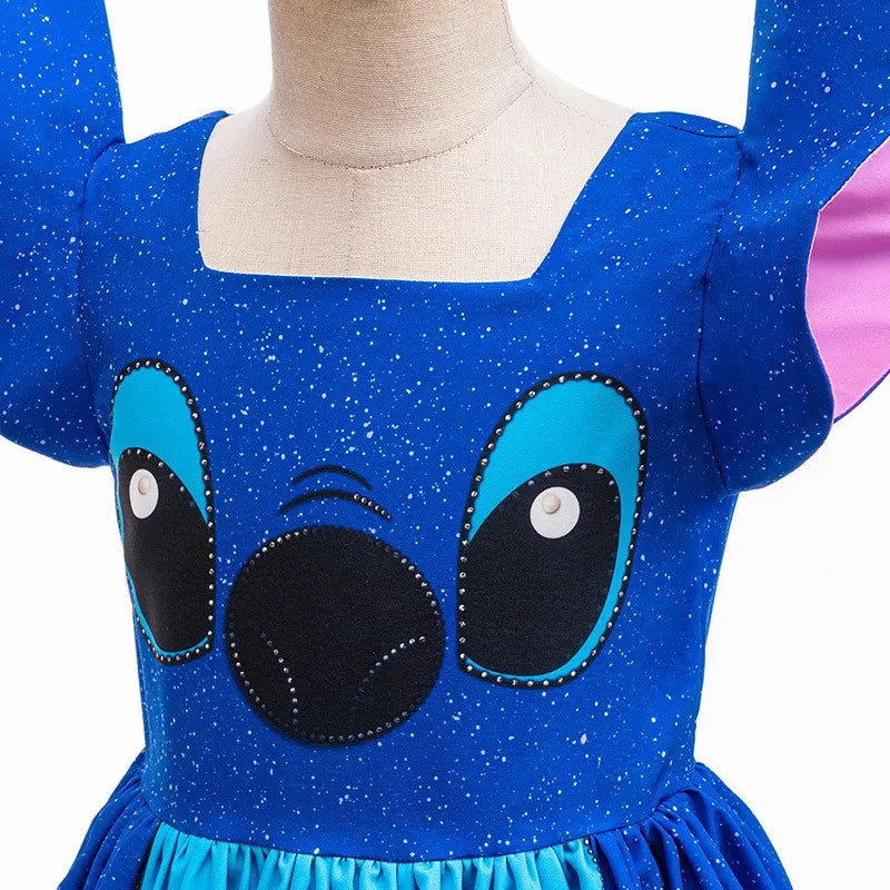 Disney 2025 Lilo & Stitch film geïnspireerd rollenspel kostuum Stitch Dress Ohana 626, experiment prinses japon Halloween meisjes cosplay