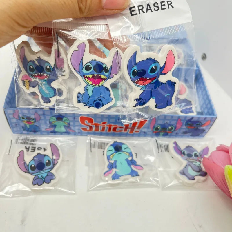 Stitch Cute Eraser New Disney Kids Back To School Erasers Student Wrote Wrong Words Stationery Kawaii Accessory Children Gift