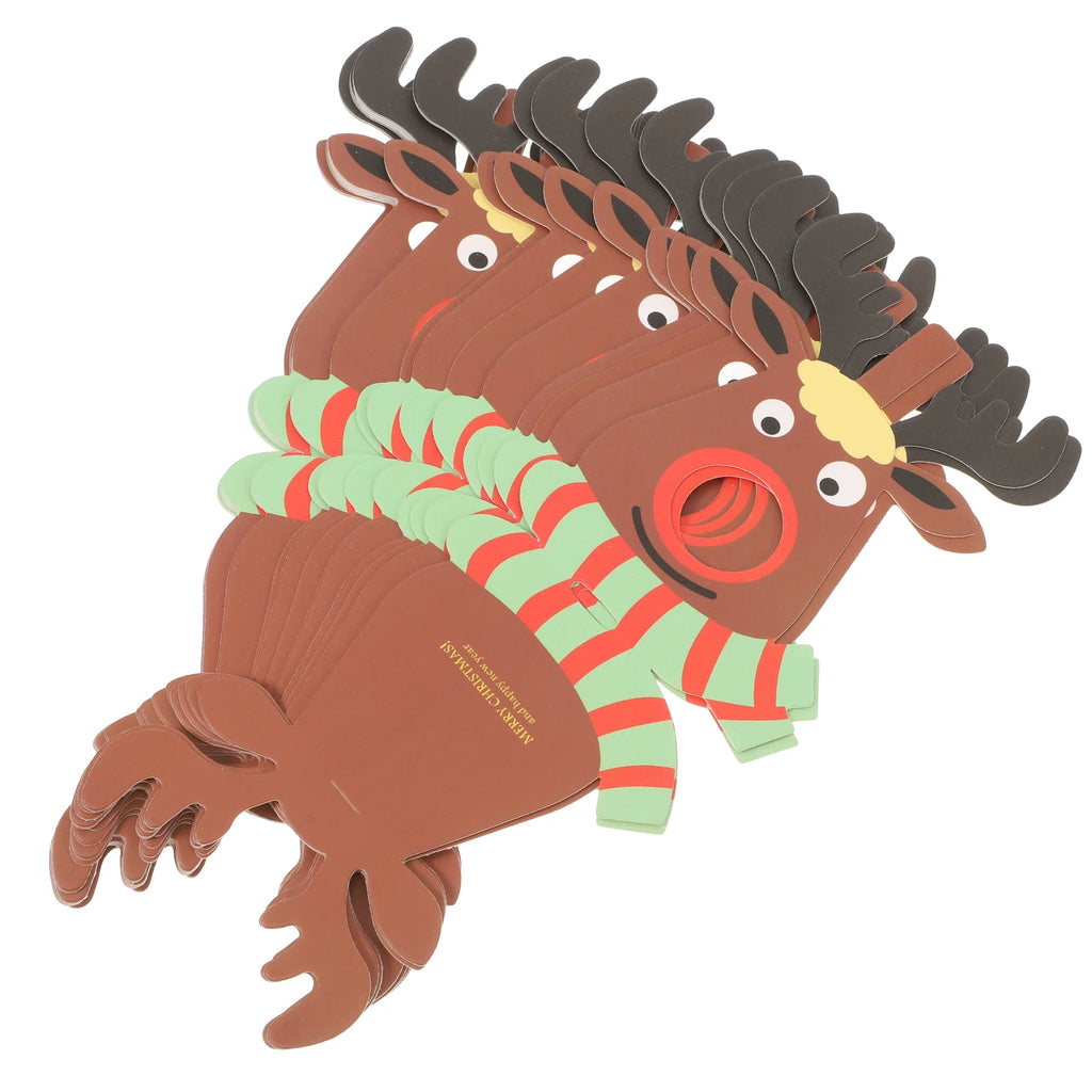 25-delige kerstlolly's snoep feestartikelen rendieren houder kerstversiering