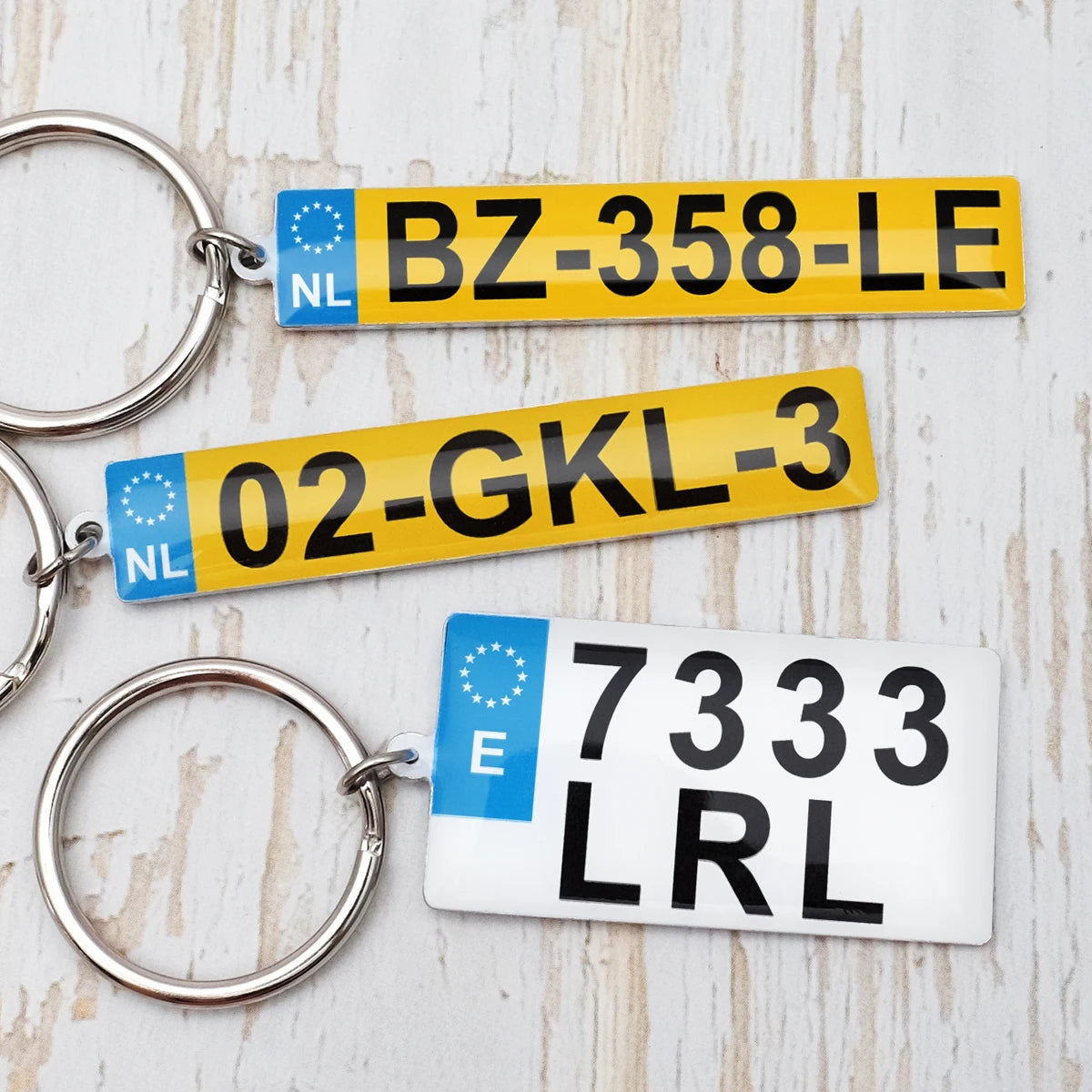 Aangepaste sleutelhangers aangepaste nummerplaat sleutelhanger gepersonaliseerde auto nummerplaat sleutelhanger foto sleutelhanger cadeau voor hem nieuwe chauffeurs