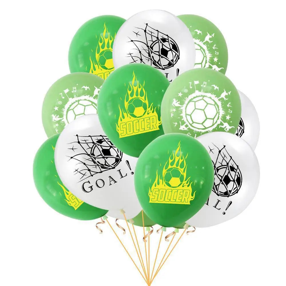 Voetbal Verjaardag Decoraties Voetbal Verjaardag Jongen Tafelkleed Achtergrond Feestartikelen Ballonnen Set Feestartikelen Kinderverjaardag