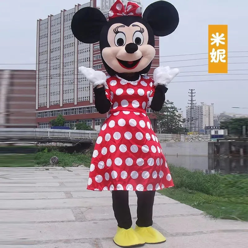 2026 Hoge kwaliteit roze Lilo & Stitch stripfiguur mascottekostuum Disney reclame fancy dress dier carnaval