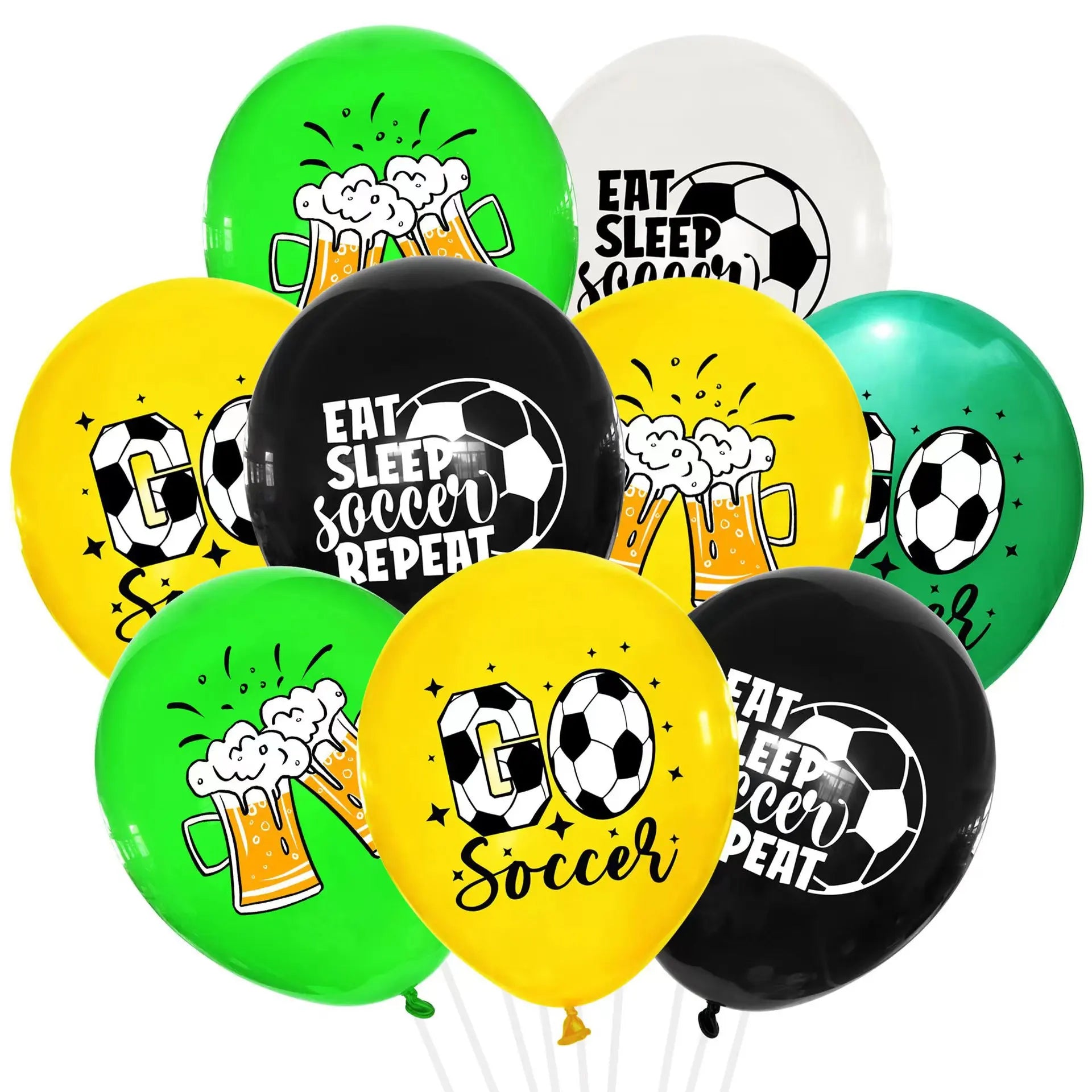 Voetbal Thema Verjaardagsfeestje Decoratie Servies Set Ballon Kit Voetbal Party Jongen Meisje kind Gunsten Banner Achtergrond Cup Plaat