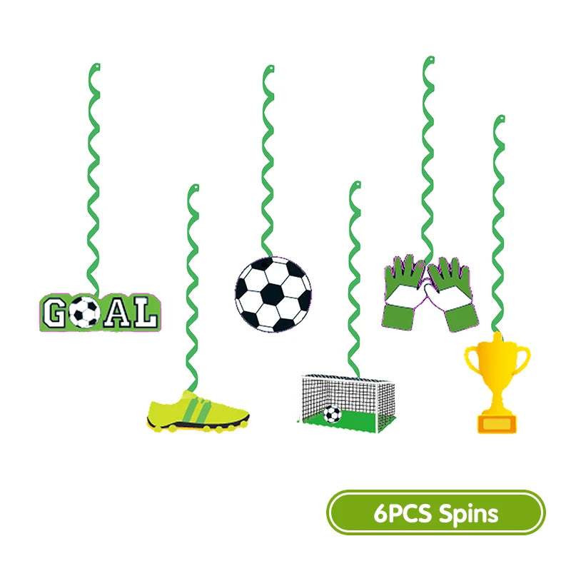 Voetbal Verjaardag Decoraties Voetbal Verjaardag Jongen Tafelkleed Achtergrond Feestartikelen Ballonnen Set Feestartikelen Kinderverjaardag