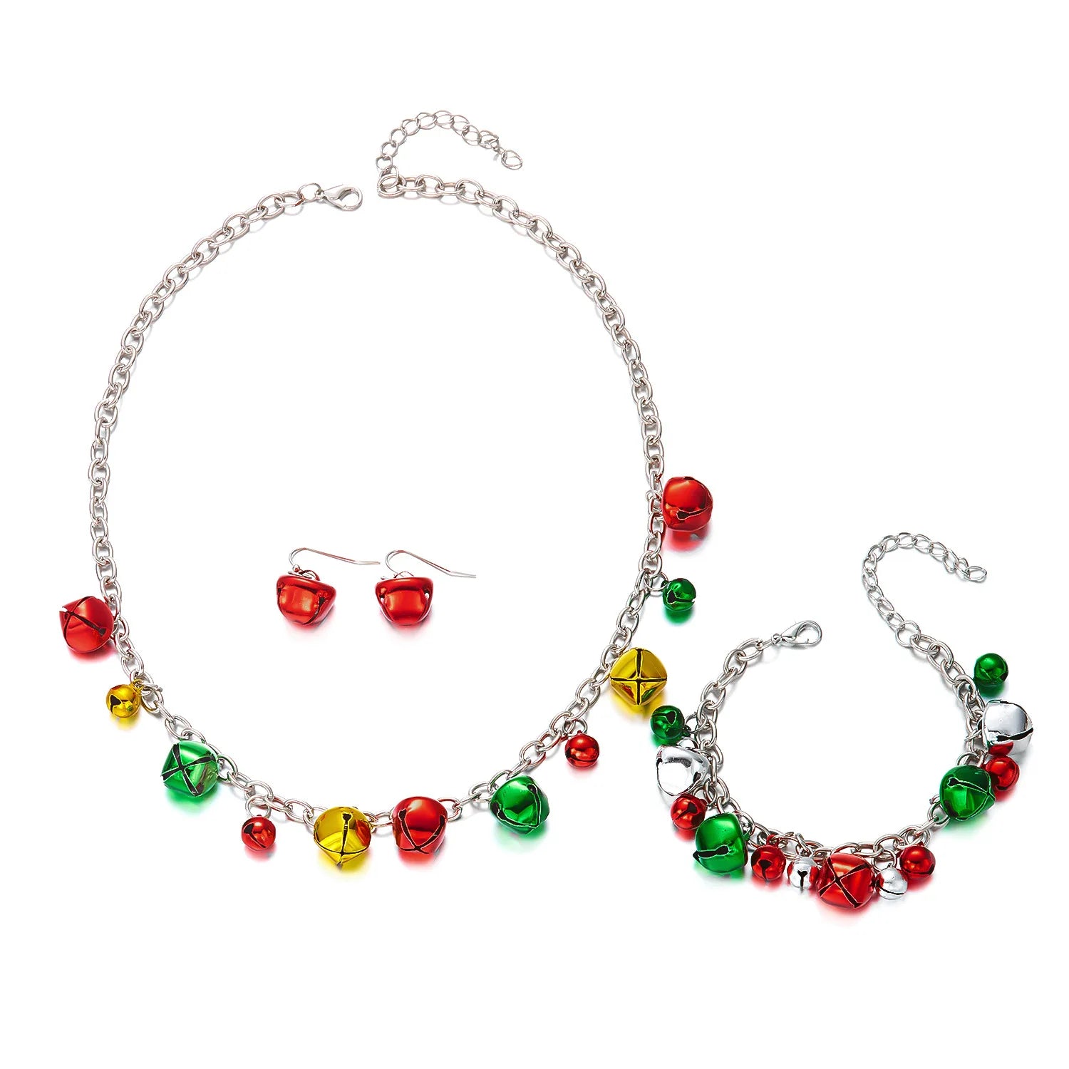 Kids Christmas Elf Costume Set Green Santa Suit with Hat for Little Girls Fancy Party Performance Outfit Dress Up Wear