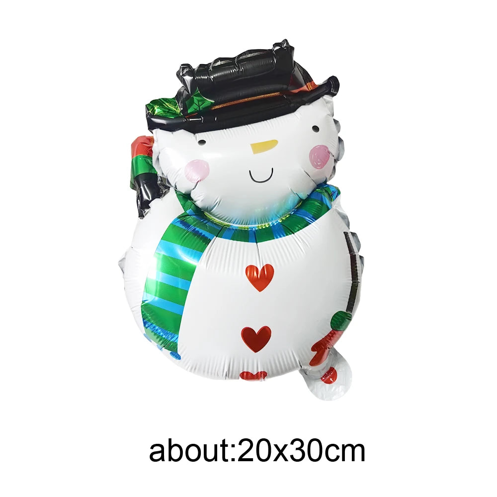 Merry Christmas Banner and Ceiling Hanging Swirls Christmas Garlands Santa Claus Snowman Christmas Party Banner Decorations