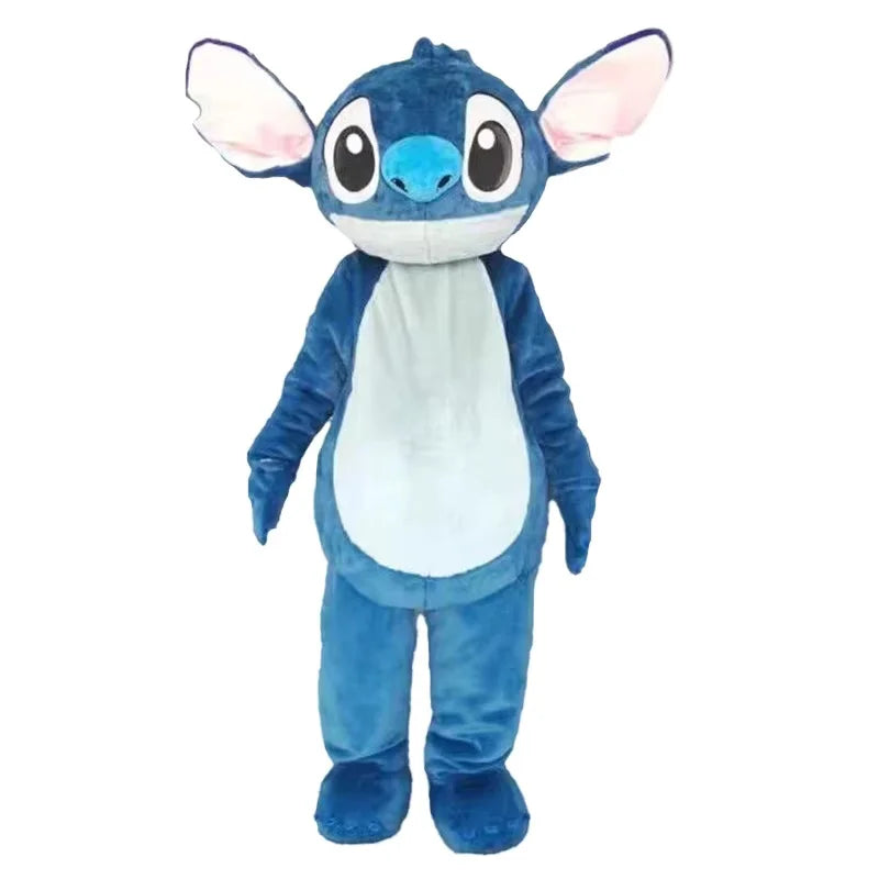 Disney Blue Stitch Lilo Mascotte Cosplay Kostuum Cartoon Hot Karakter Fancy Dress Verjaardag Carnaval Party Prestaties Props