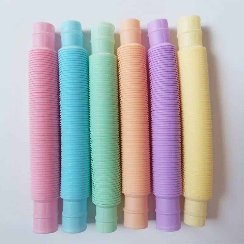 8Pack Grote Pop Tubes Fidget Speelgoed Zintuiglijk Speelgoed voor Stress Angst Relief voor Kinderen Volwassenen Leren Speelgoed Peuters Stretch Tube