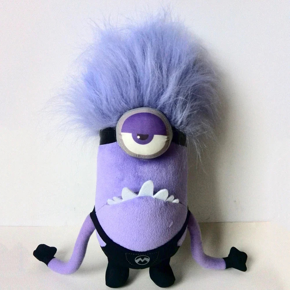Kawaii Madness Purple Plush Doll Despicable Me Same Oaragraph Fun Stuffed Toys Children Kids Peluche Gift Gru's Minions Plush