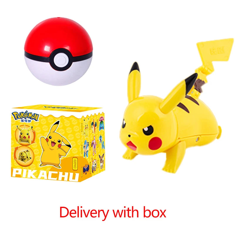 Pokemon Pokeball Figure Ball Pikachu Charizard Mewtwo Mew Eevee Gengar Lapras Blastoise Venusaur Gyarados Educational Toy Kids