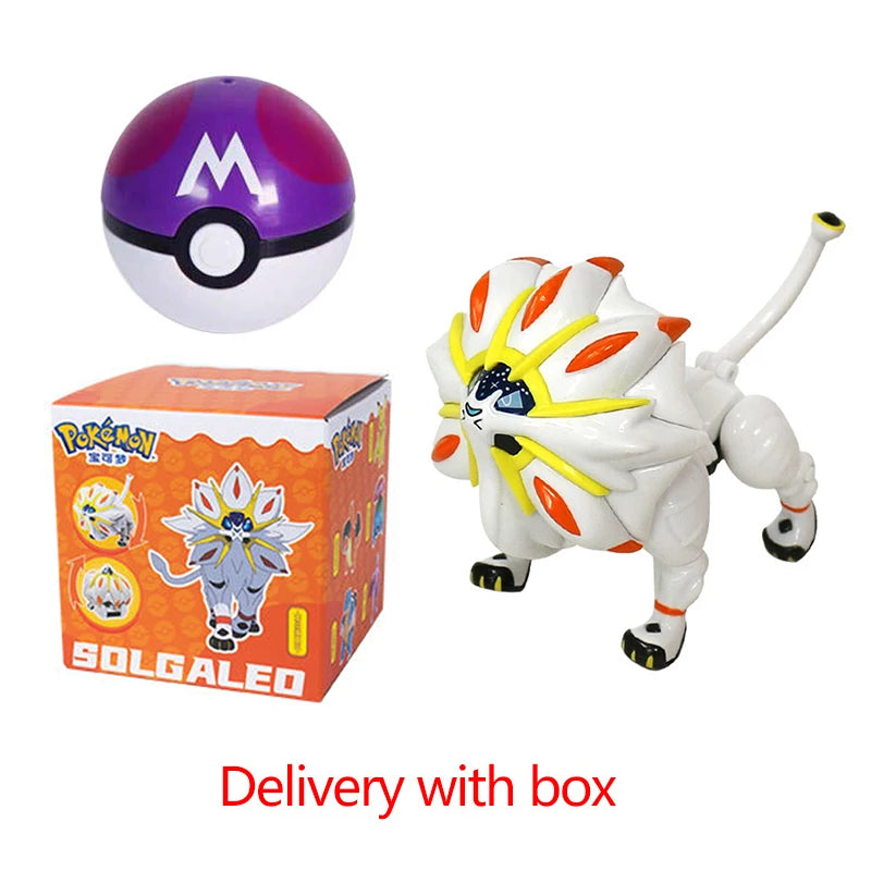 Pokemon Pokeball Figure Ball Pikachu Charizard Mewtwo Mew Eevee Gengar Lapras Blastoise Venusaur Gyarados Educational Toy Kids