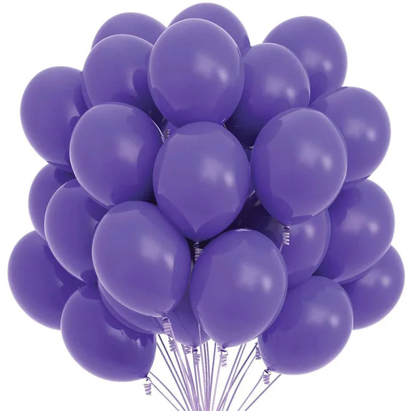 10/20pcs10/12inch Gold Black Pink Latex Balloons Birthday Party Decor Adult Wedding Decoration Helium Globos Baby Shower Balloon