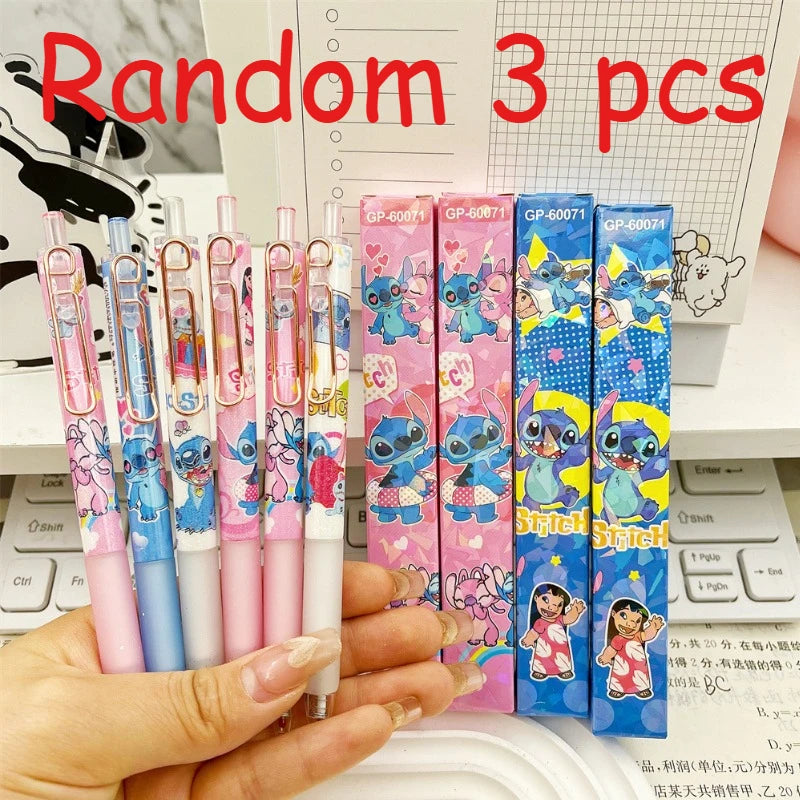 12pcs Stitch and Angel Children's Notebook and Ballpoint Pen Stationery Set, Spiral Notebook, Notepad, Birthday Gift