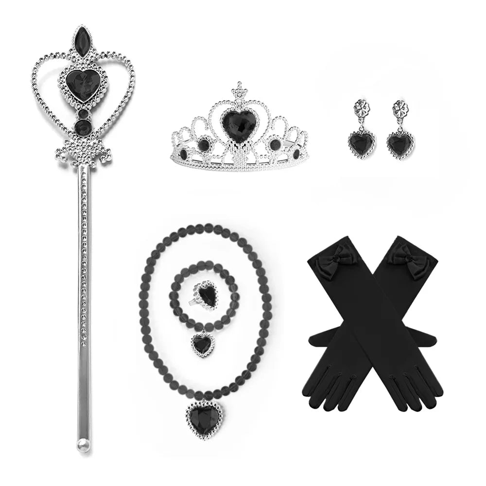 Halloween Girl Cosplay Vampire Dress For Kids Ghost Bride Vampire Costume Vampiran Carnival Party Outfits Scarlet Gothic Clothes