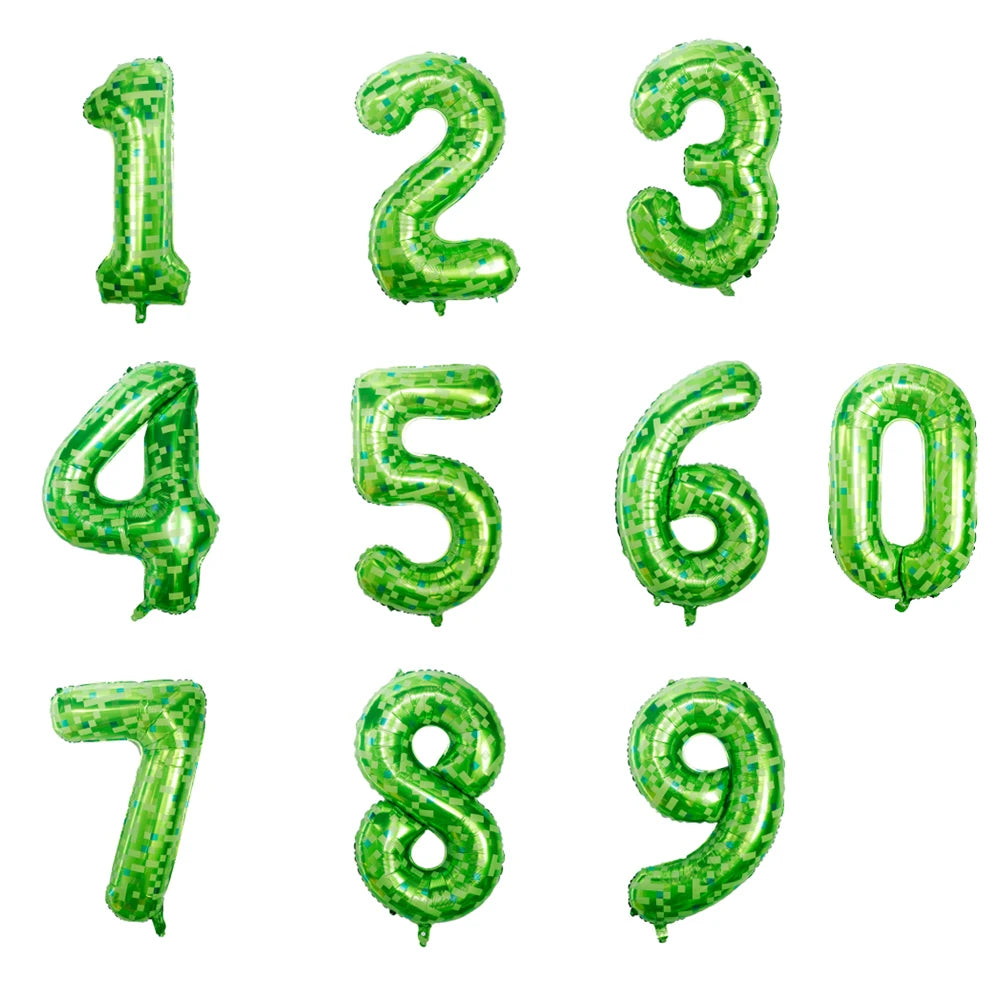 40Inch Foil Birthday Balloons 0-9 Helium Number Balloon Happy Birthday Wedding Party Decorations Shower Large Figures Globos